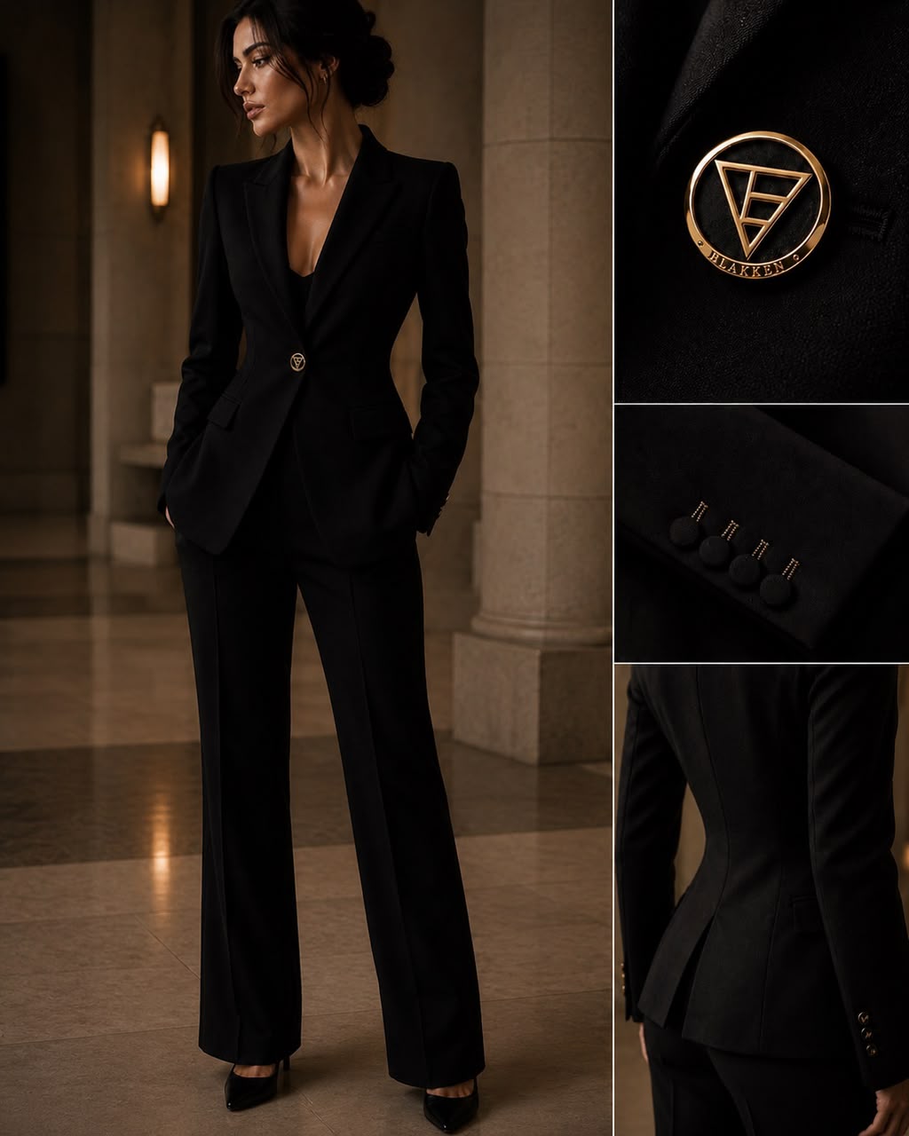 TAILLEUR NOIR / Blazer & Pantalon